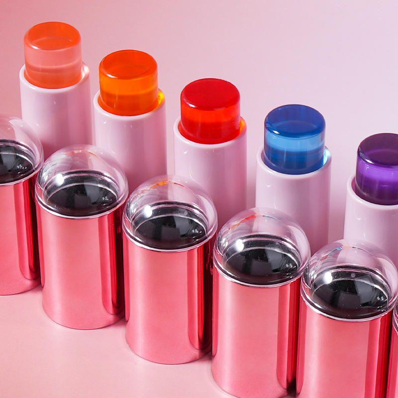 6 farieb Low MOQ Jelly Blush Lip & Cheek Tint Chladivá voda Mlieko Blush Jelly Tint Lip Cheek Blush Stick Jelly