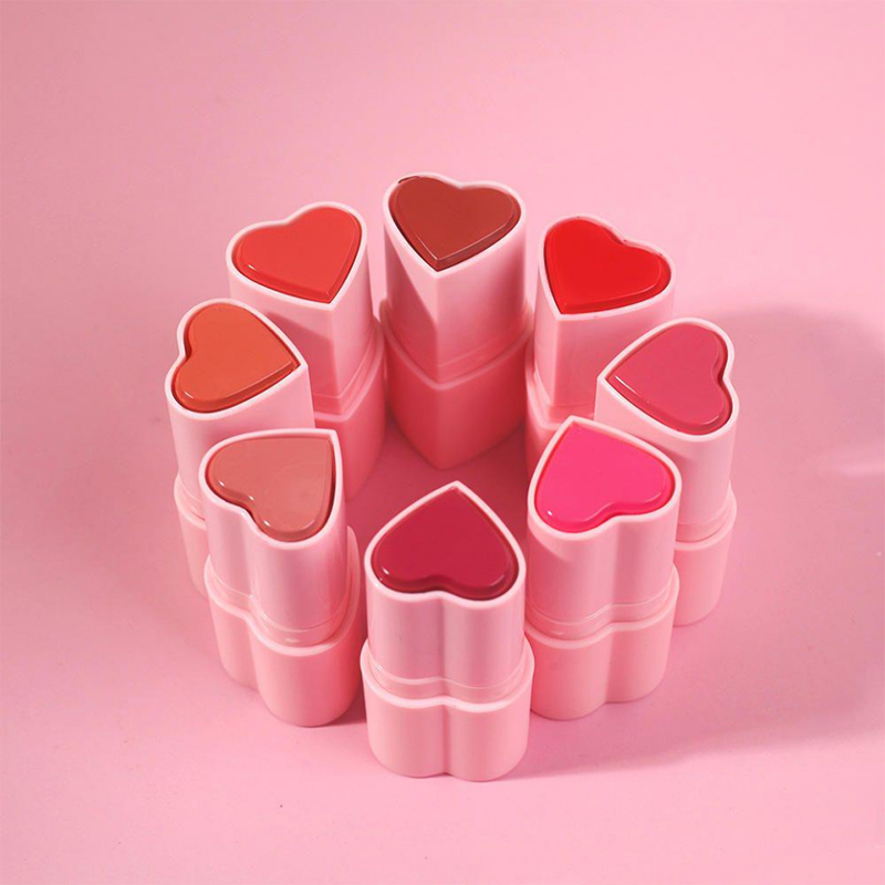 Beauty Makeup & Tools Face Blush Vysokokvalitná lícenka s logom Blusher Stick Heart Shape Blush