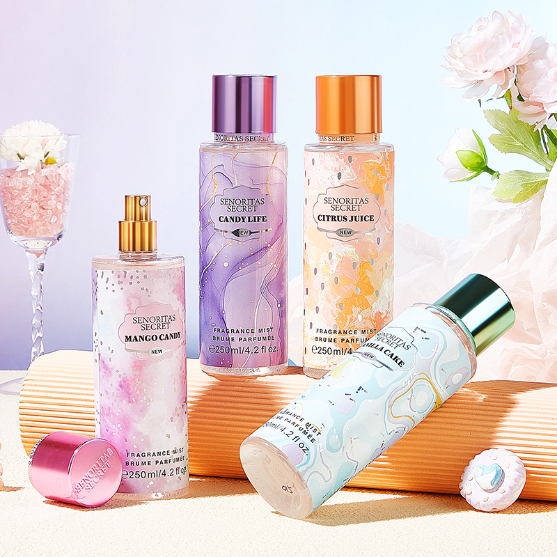 250 ml telový sprej s dlhotrvajúcou vôňou pre ženy