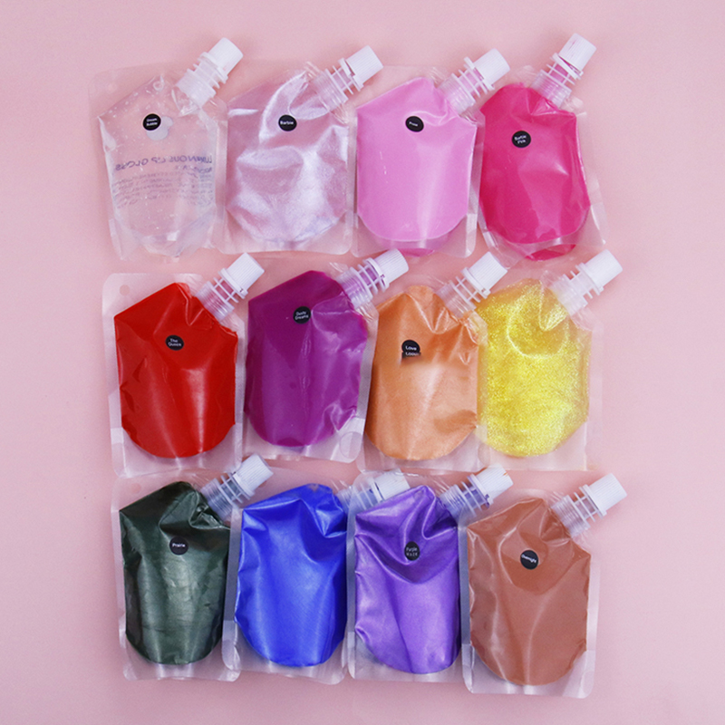 Balenie vrecúška Lesk na pery Base Plumping Bulk Lipgloss Predajca Lesk na pery