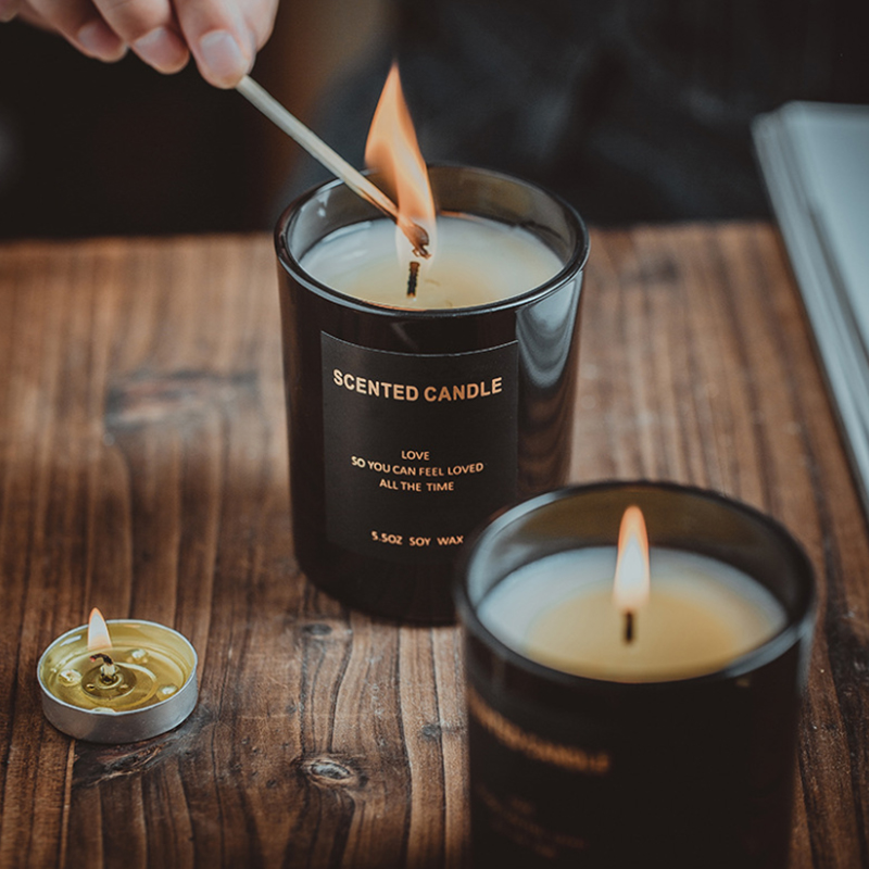 160g Aromaterapeutické vonné sviečky Natural Soy Wax Factory